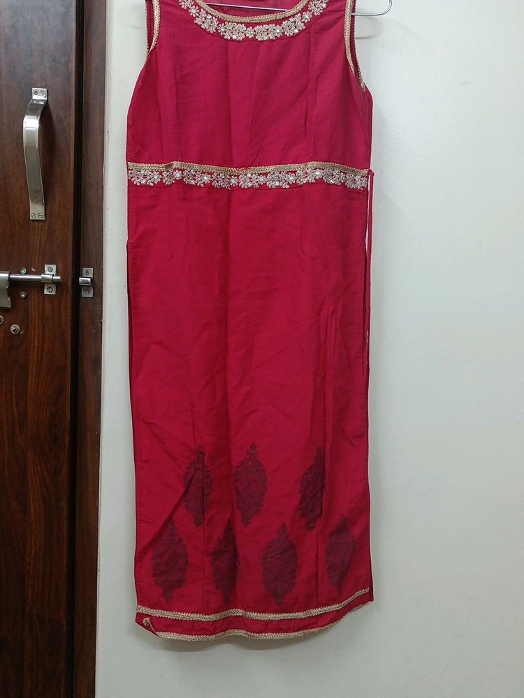 Red Colour Kurta
