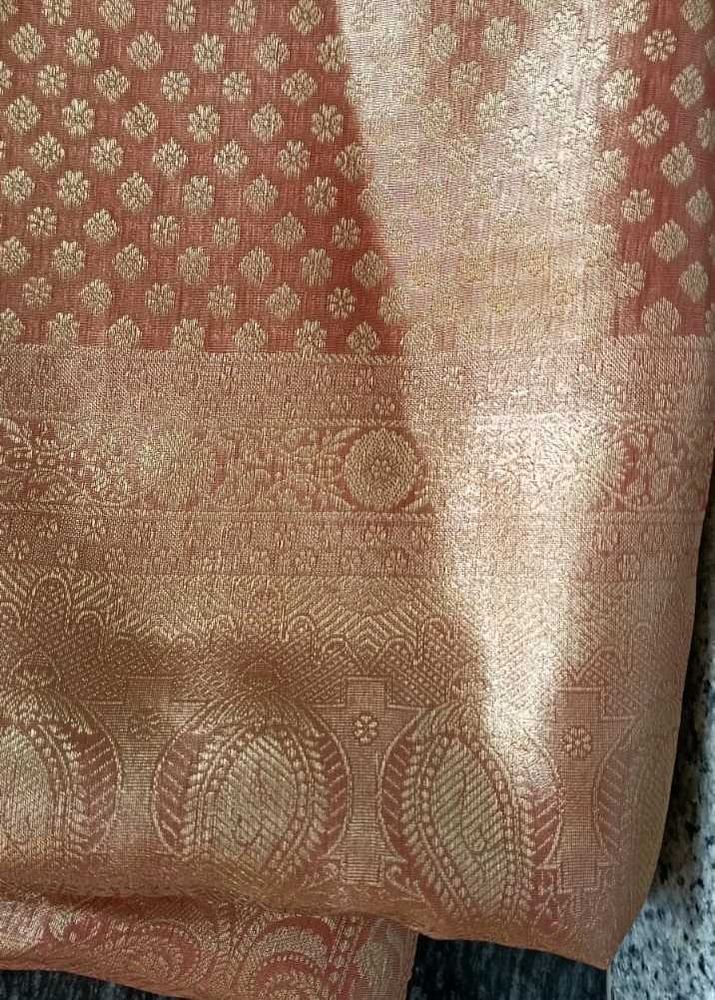Pure Banarasi Saree Gold