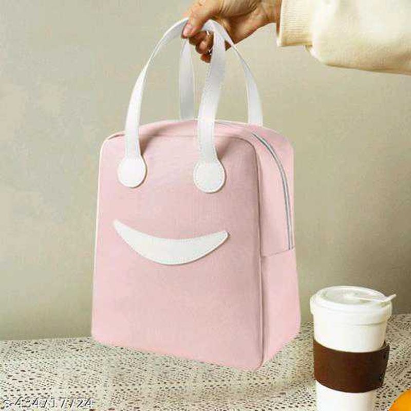Cute Pink Large Size Insulated Lunch