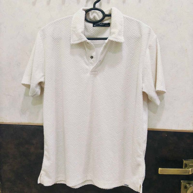 Textured Polo Shirt
