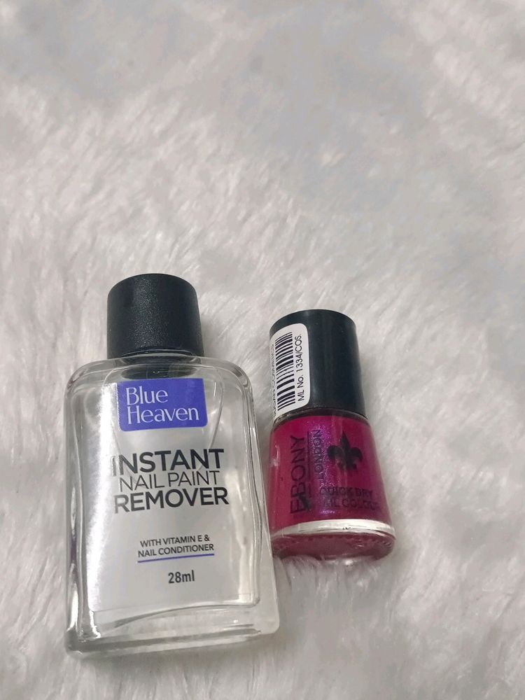 Nail Paint And Remover