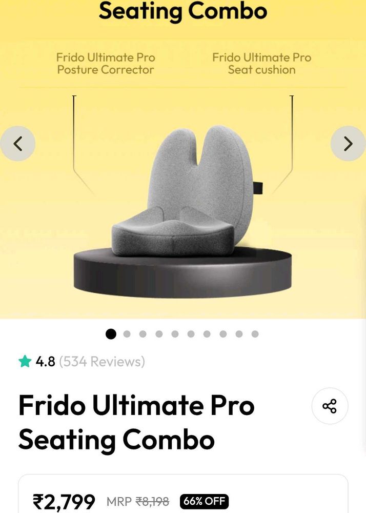 Frido Ultimate Pro Seating Combo