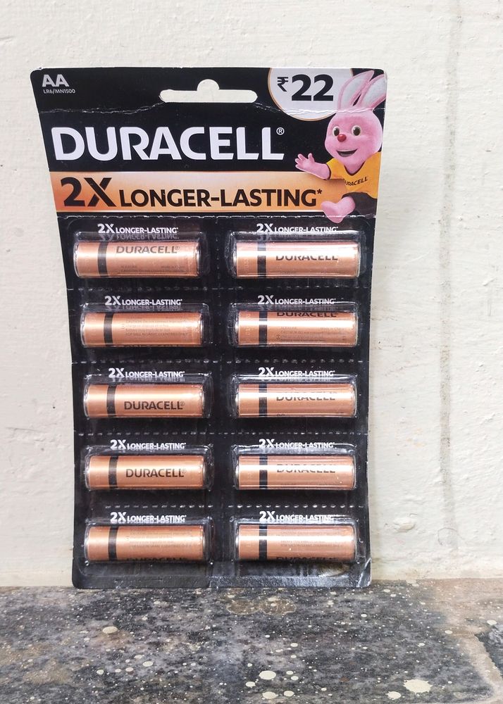 Duracell 2x Longer Lasting Batteries