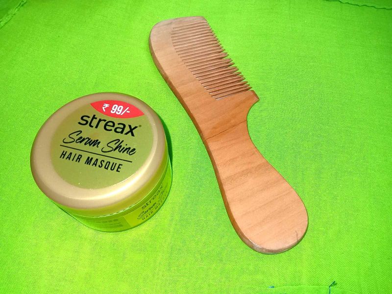 Streax Hair Masque &amp; Comb
