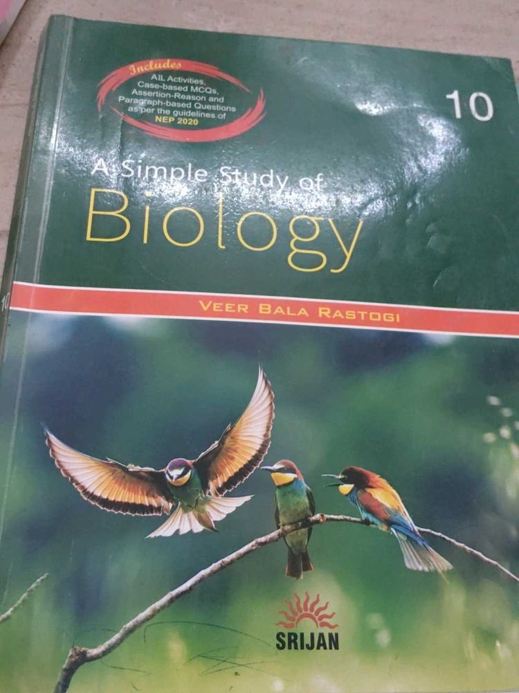 Class 10 CBSE Biology Reference Textbook