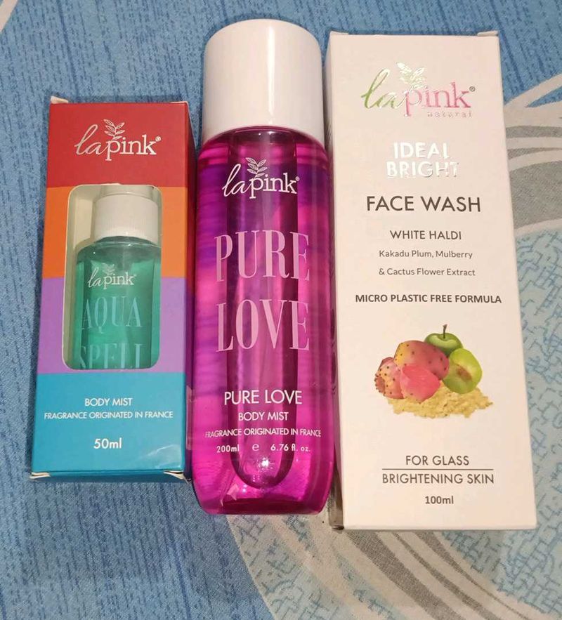 La Pink Skincare &amp; Fragrance Bundle