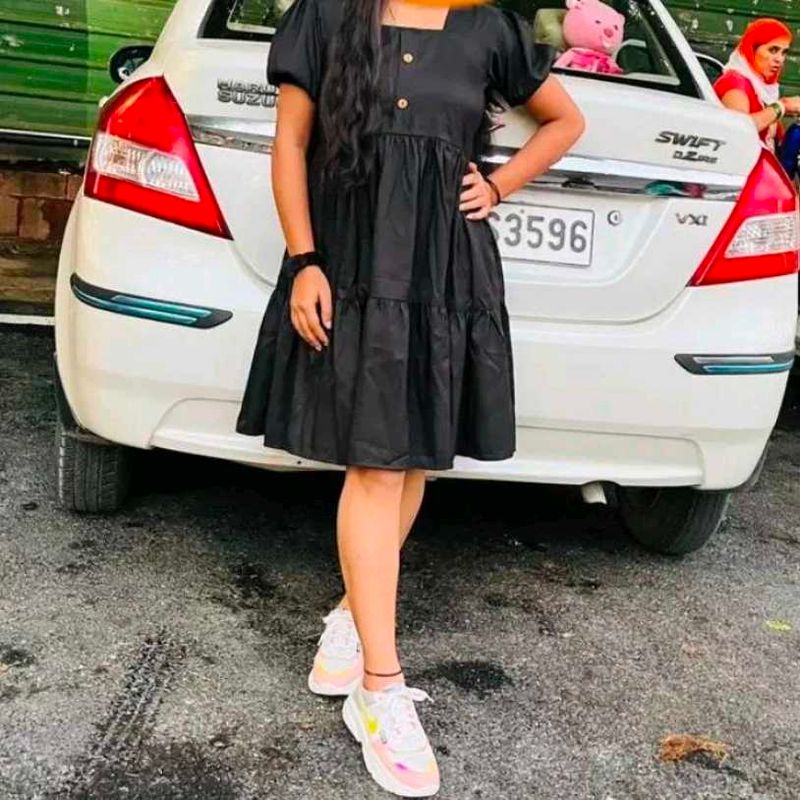 Cute Korean Mini Dress