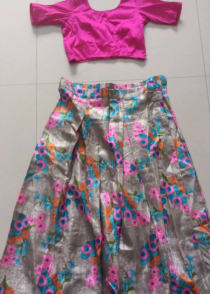 Floral Lehenga Choli Set