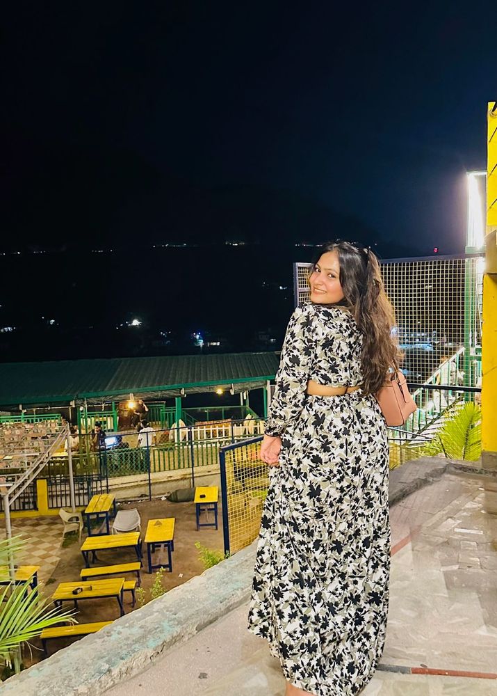 Floral Print Maxi Dress