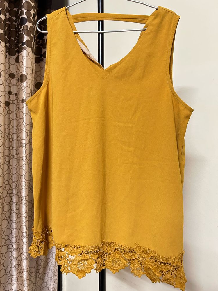 Vero Moda Lace Trim Top