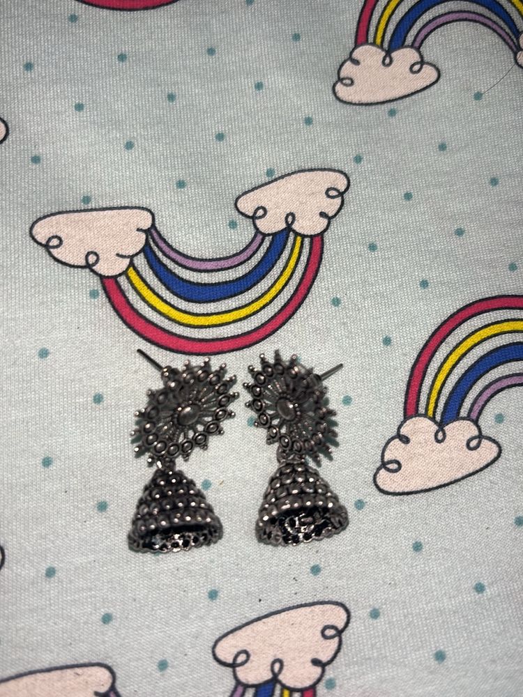 Oxidised Earrings