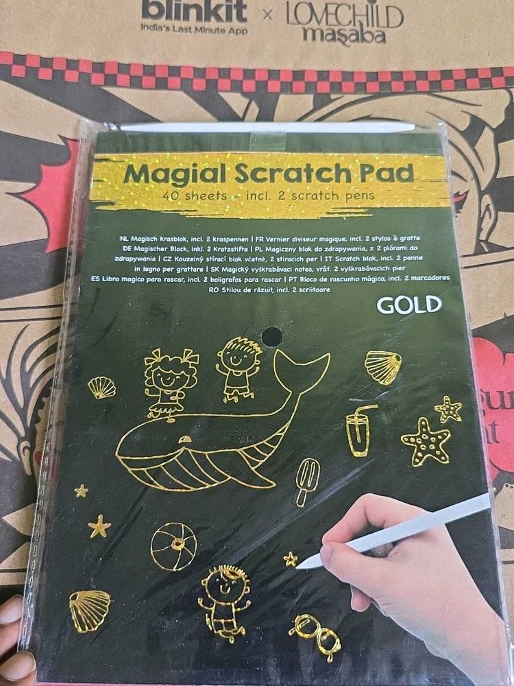 Magical Scratch Pad
