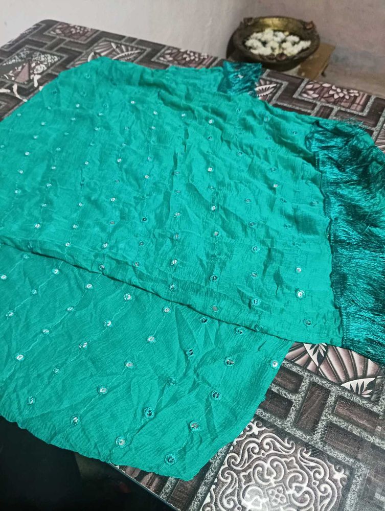 Elegant Green Dupatta
