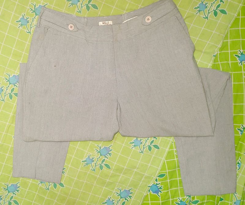 Ash Colour Female Formal Pant