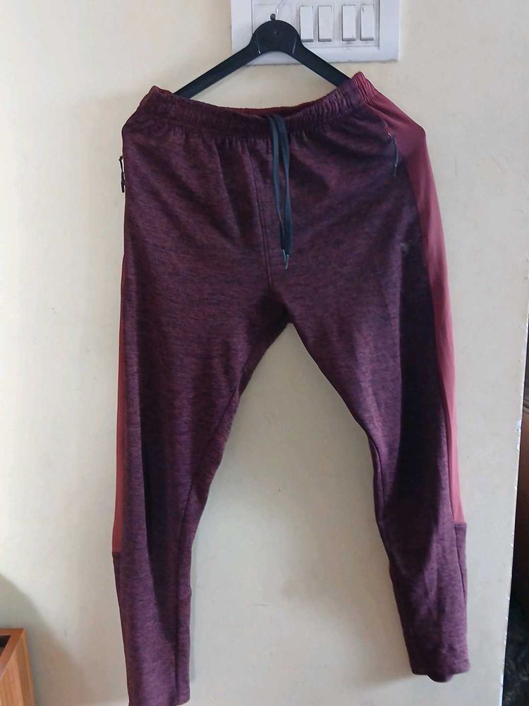 Maroon Track Pants