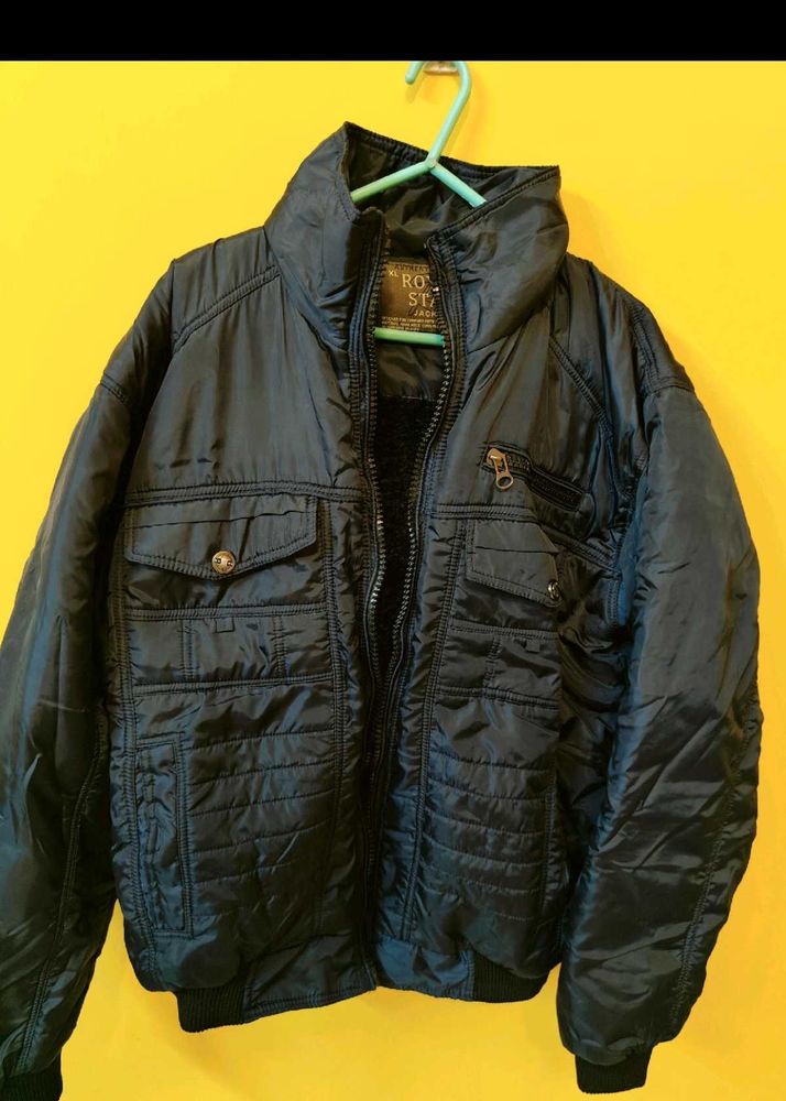 Royal Star Men Puffer Hoodie Jacket