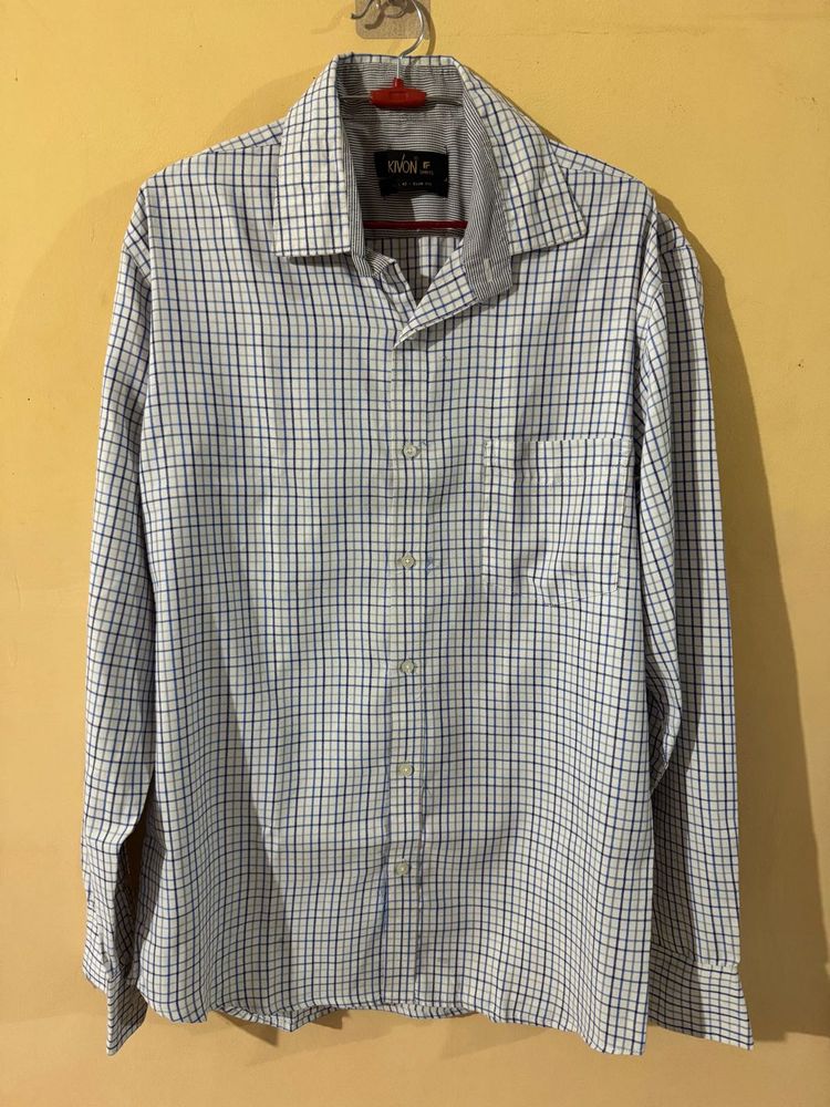 Men's Checkered Casual Shirt with matching pant
