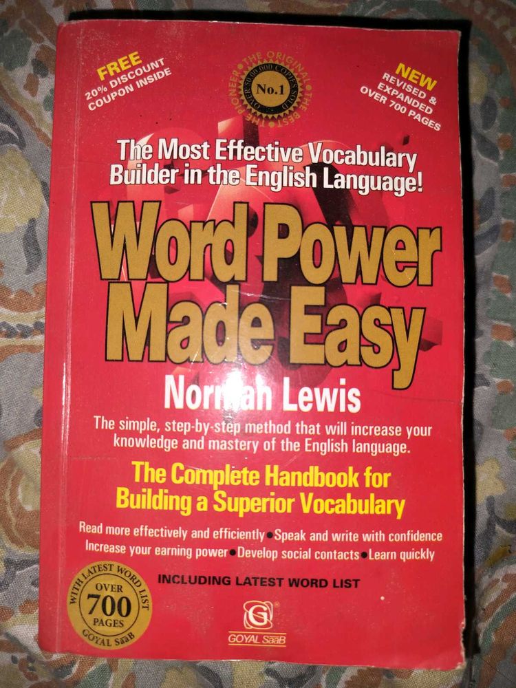 Word Power Made Easy Book