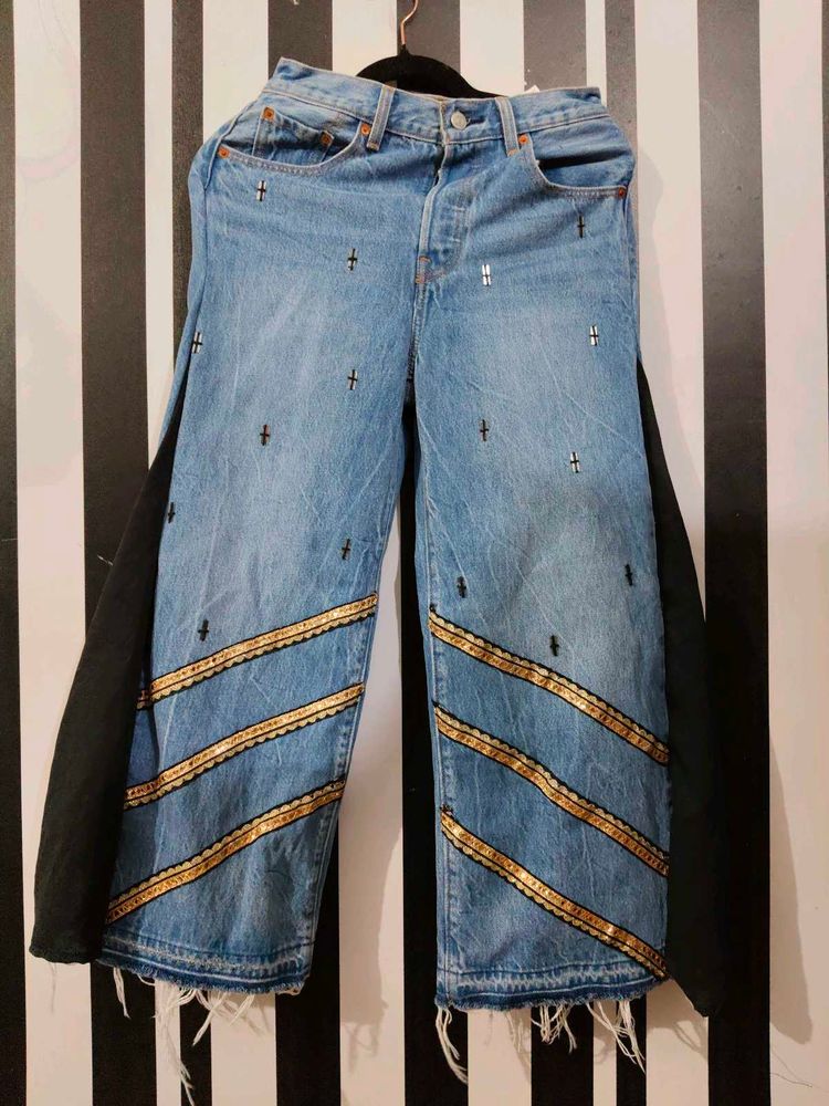 Unique Embellished Jeans