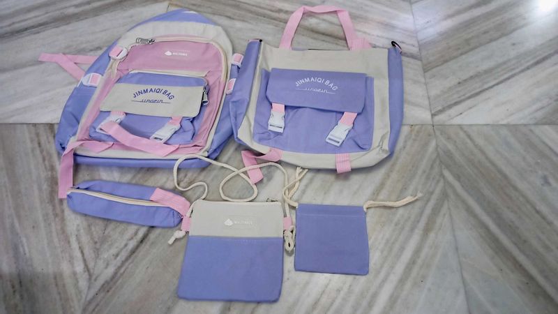 Bagpack Set 💜🆕
