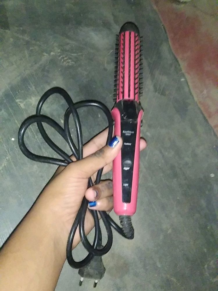 Hair Straightener And Taco