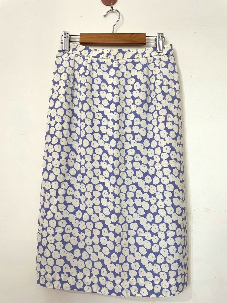 Chalet Blanc Floral Lavender Skirt