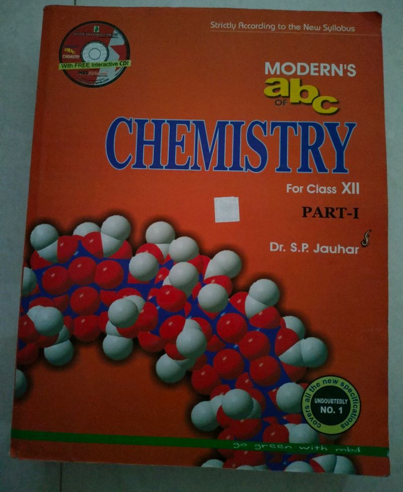 MODERN&#39;S ABC Of Chemistry For Class XII Part 1 &amp; 2