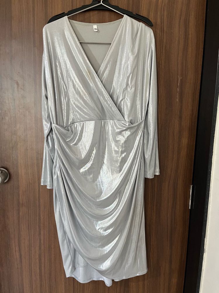 Satin Dress🩶