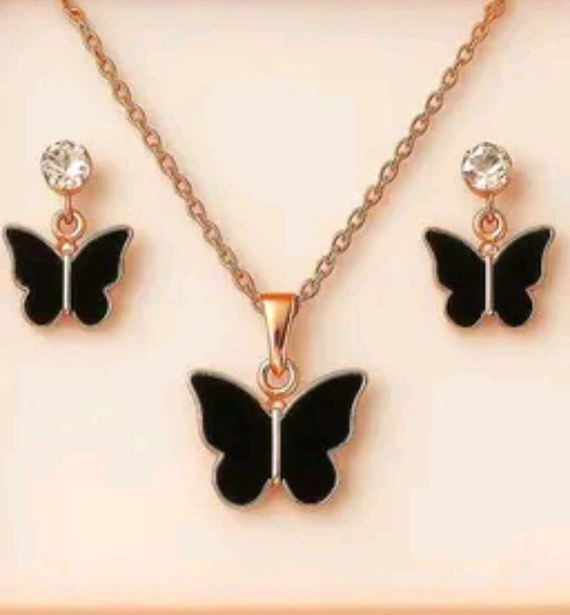 Butterfly Jewelry Set
