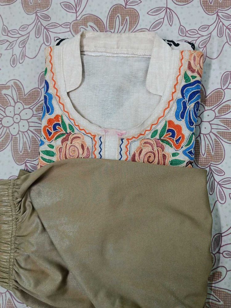 Kurta With Leggings Set