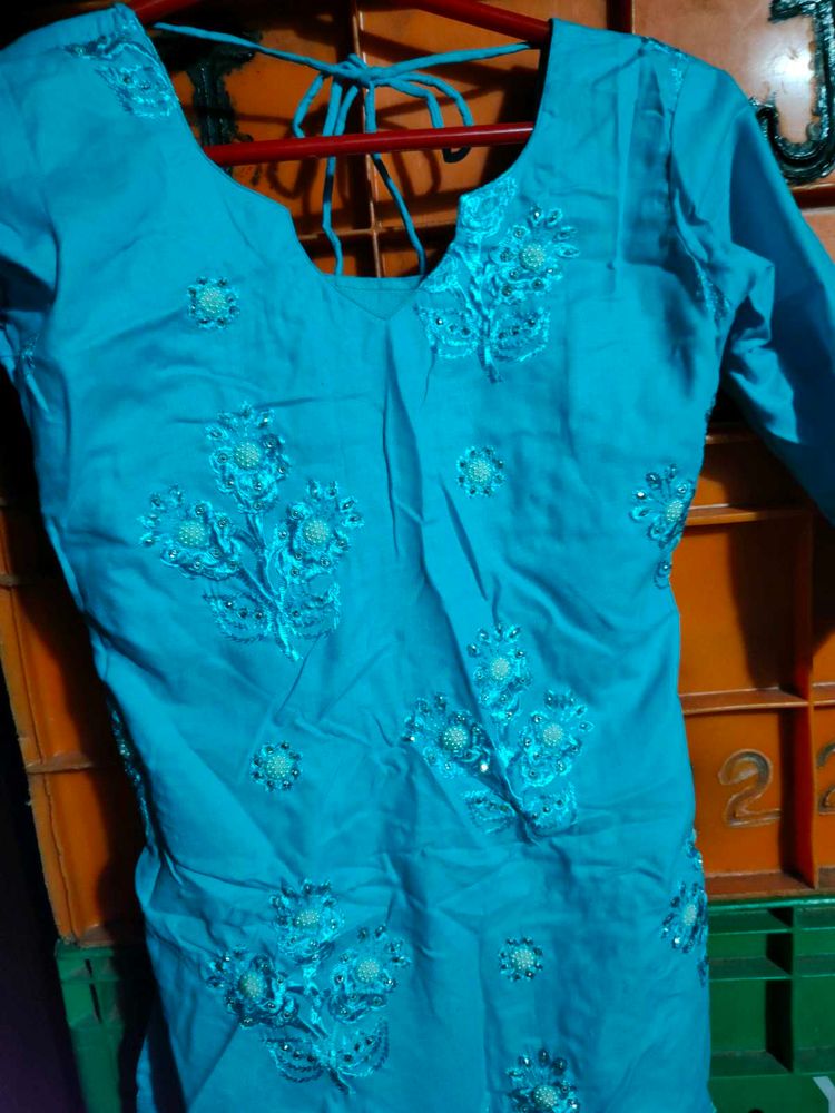 Blue Kurta Set