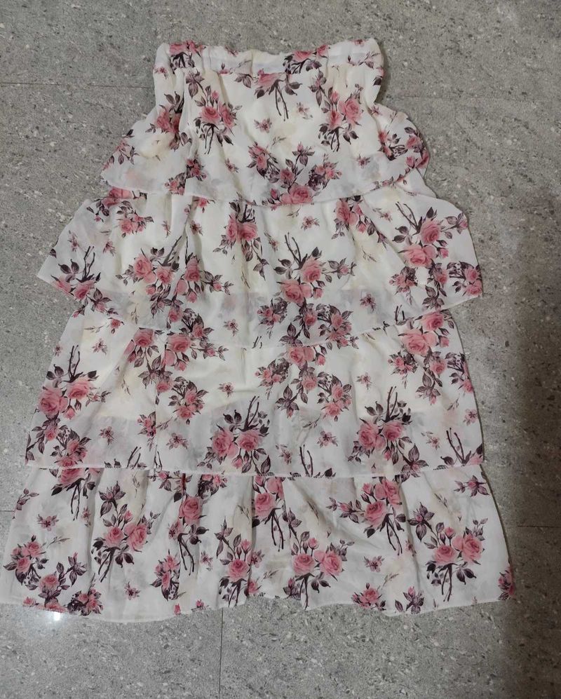 Cute Fem Pinteresty Tiered Softgirl Skirt