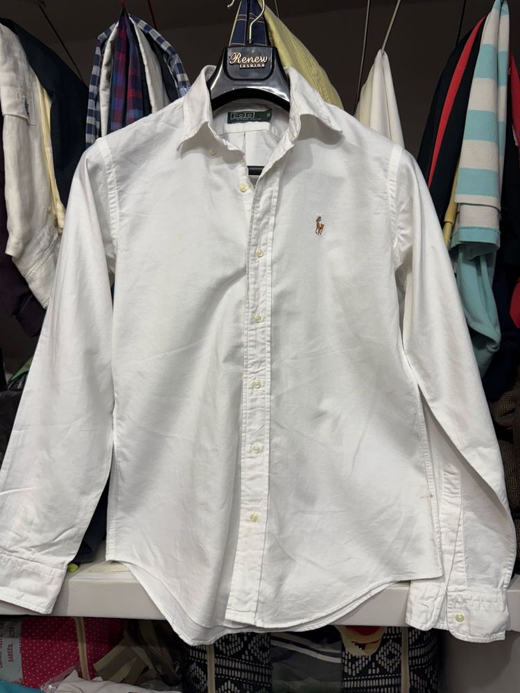 Ralph Lauren White Oxford Shirt