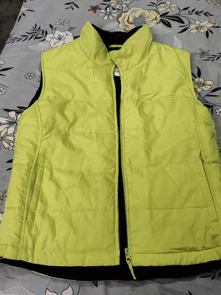 The North Face Vest - Lime Green