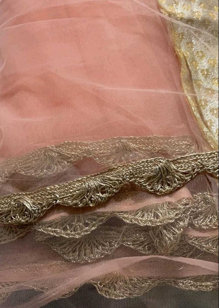 Beautiful Peach And Pinkish SAARI 🩷