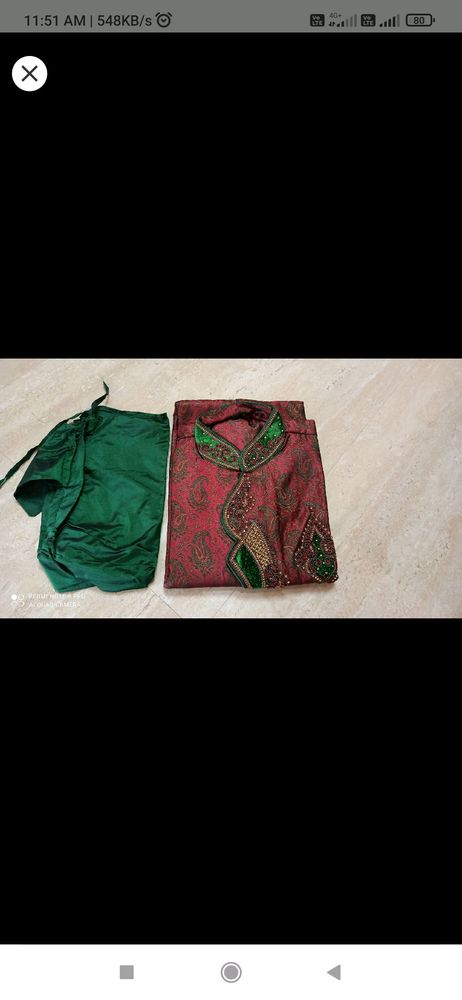 brand new men&#39;s sherwani and pant set