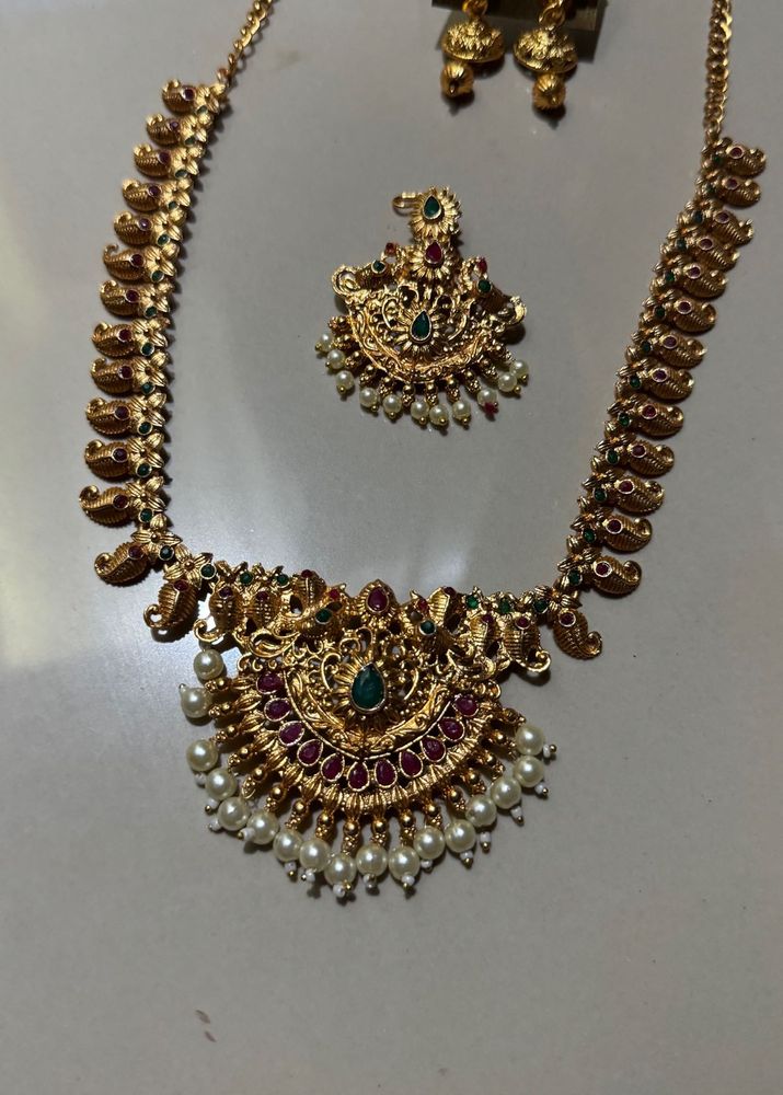 traditional laxmi design jewellery set 🔥🦋