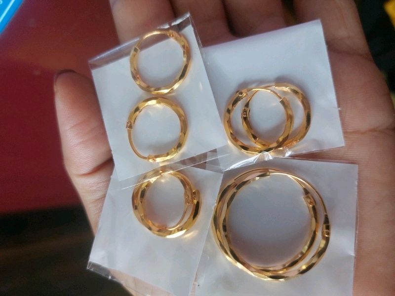 Fake Gold Earrings