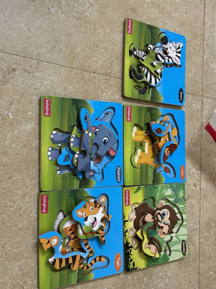 BabyHug Animal Puzzle Set