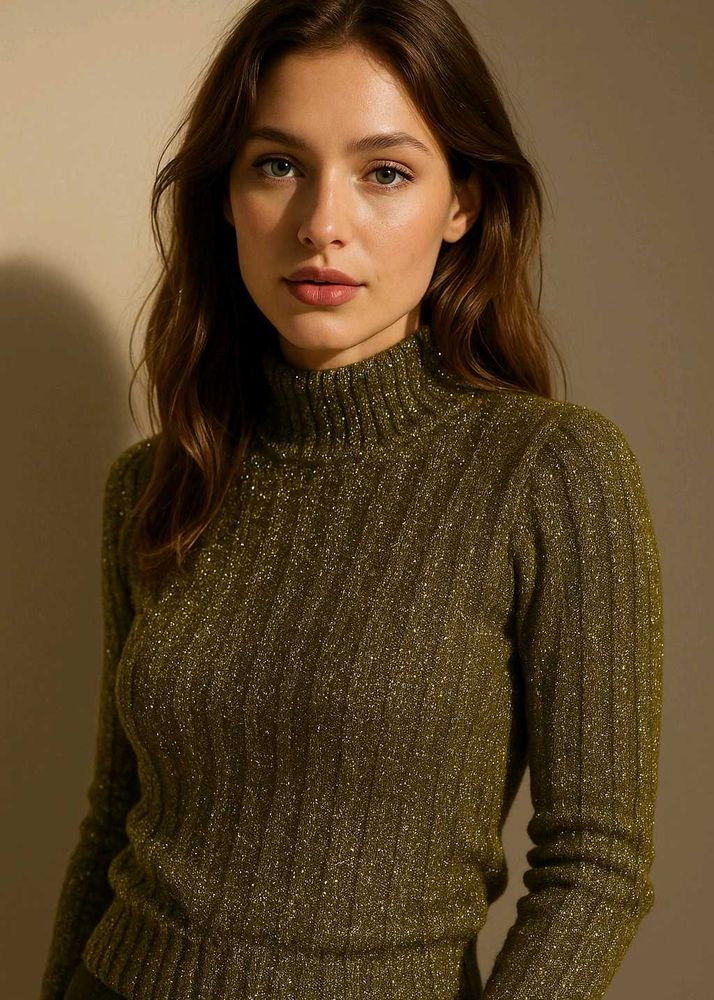 Abstract Knit Sweater