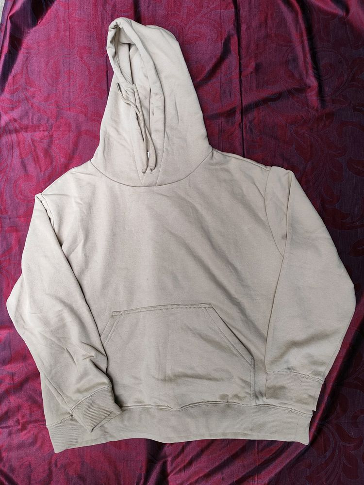 H&amp;M Unisex Beige Hoodie