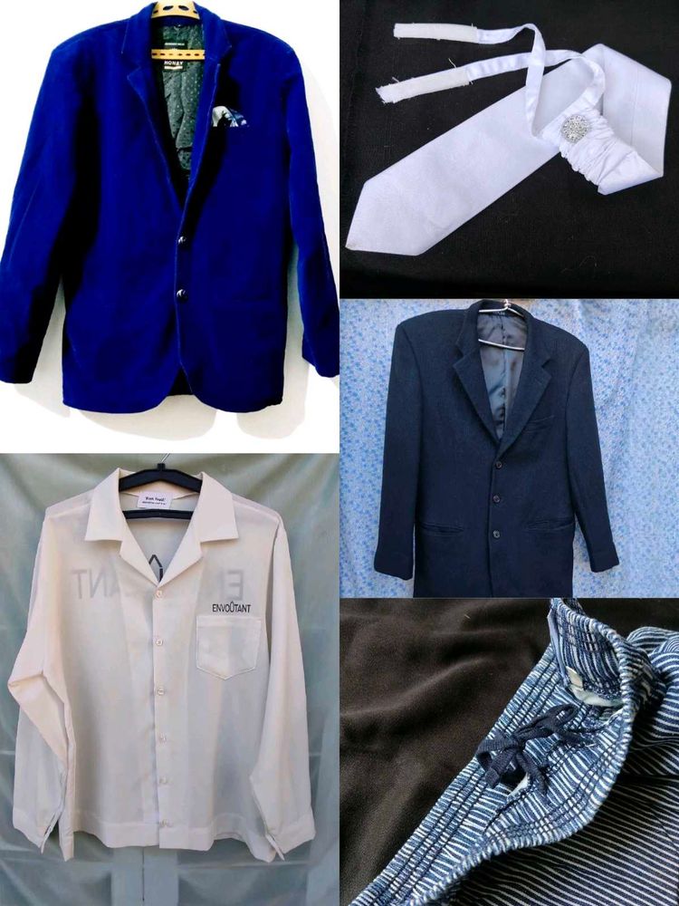 5 Combo Balzer, shirt, pants, tie