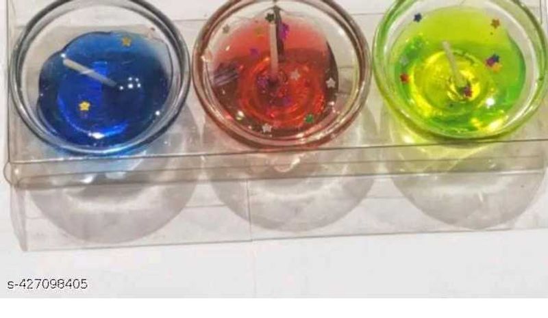 Glass Gel Candel