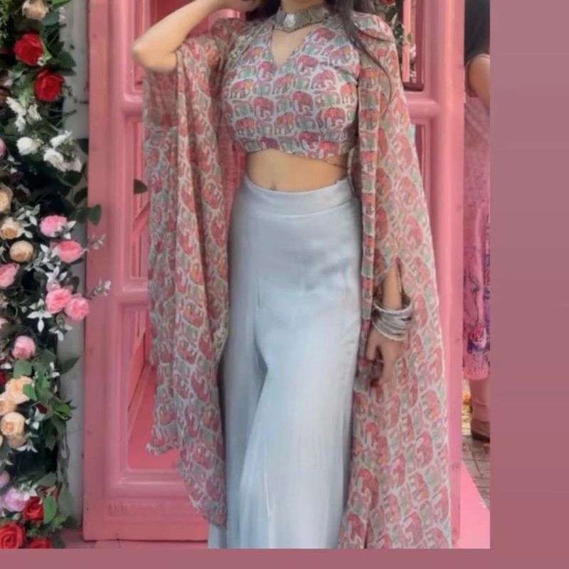 Elephant Print Co-ord Set