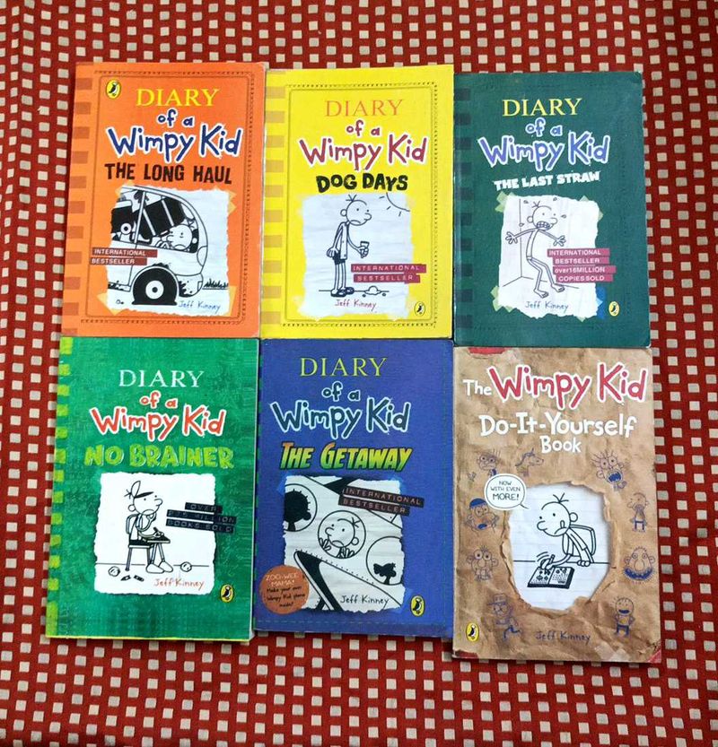 Dairy Of A Wimpy Kid Collection 6 Books