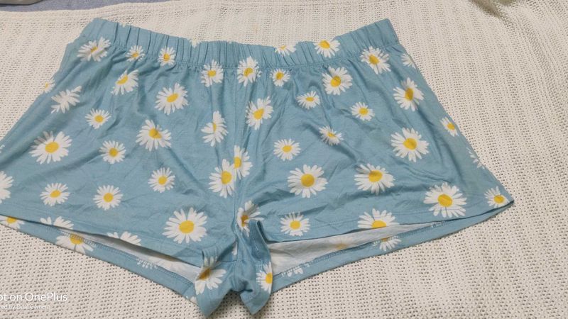Daisy Print Lounge Shorts