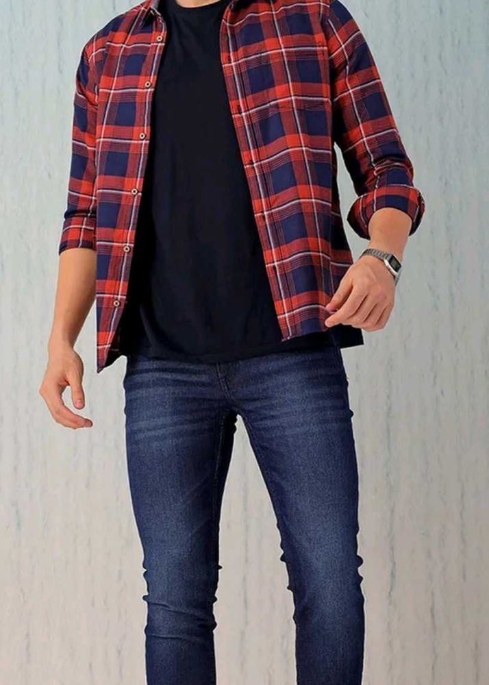 Dark Blue Denim Jeans