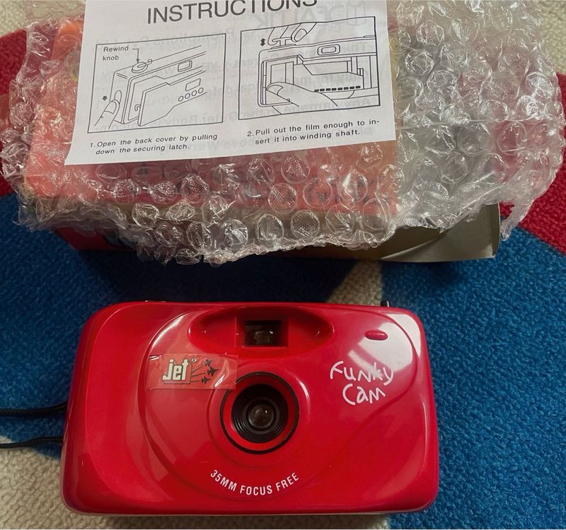 Vintage Jet Attack Film Camera