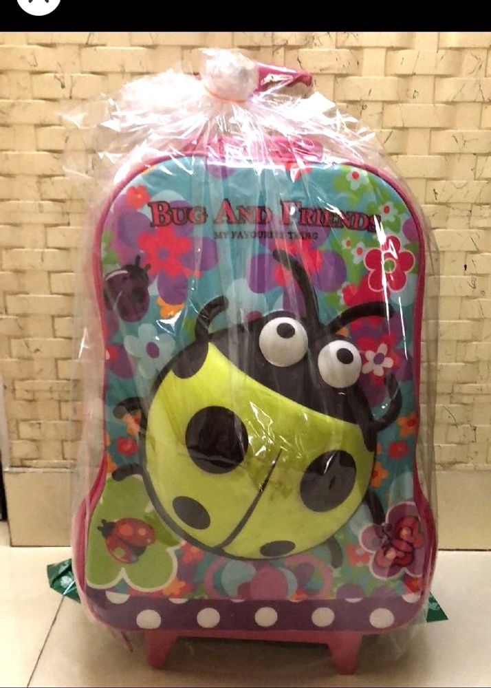 3D Beetle Kids Cabin Suitcases 18 Inches