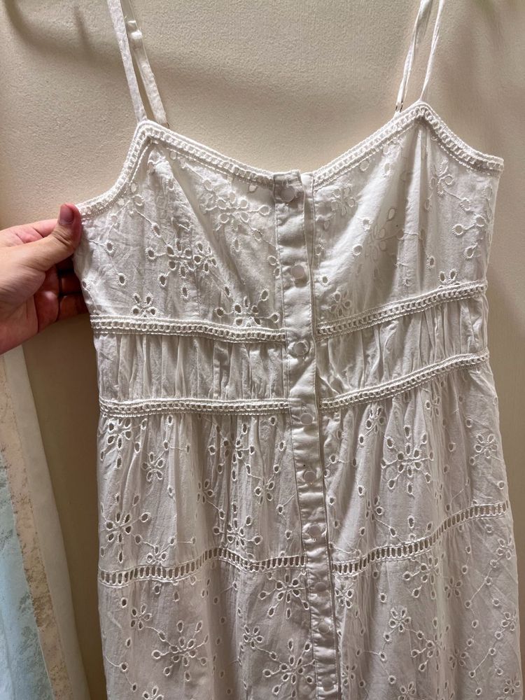 White Eyelet Sundress